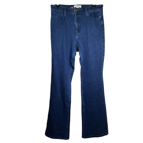 Coldwater Creek Classic Fit Jeans Stretchy High Rise Denim Size 8 Dark Wash - Picture 1 of 9